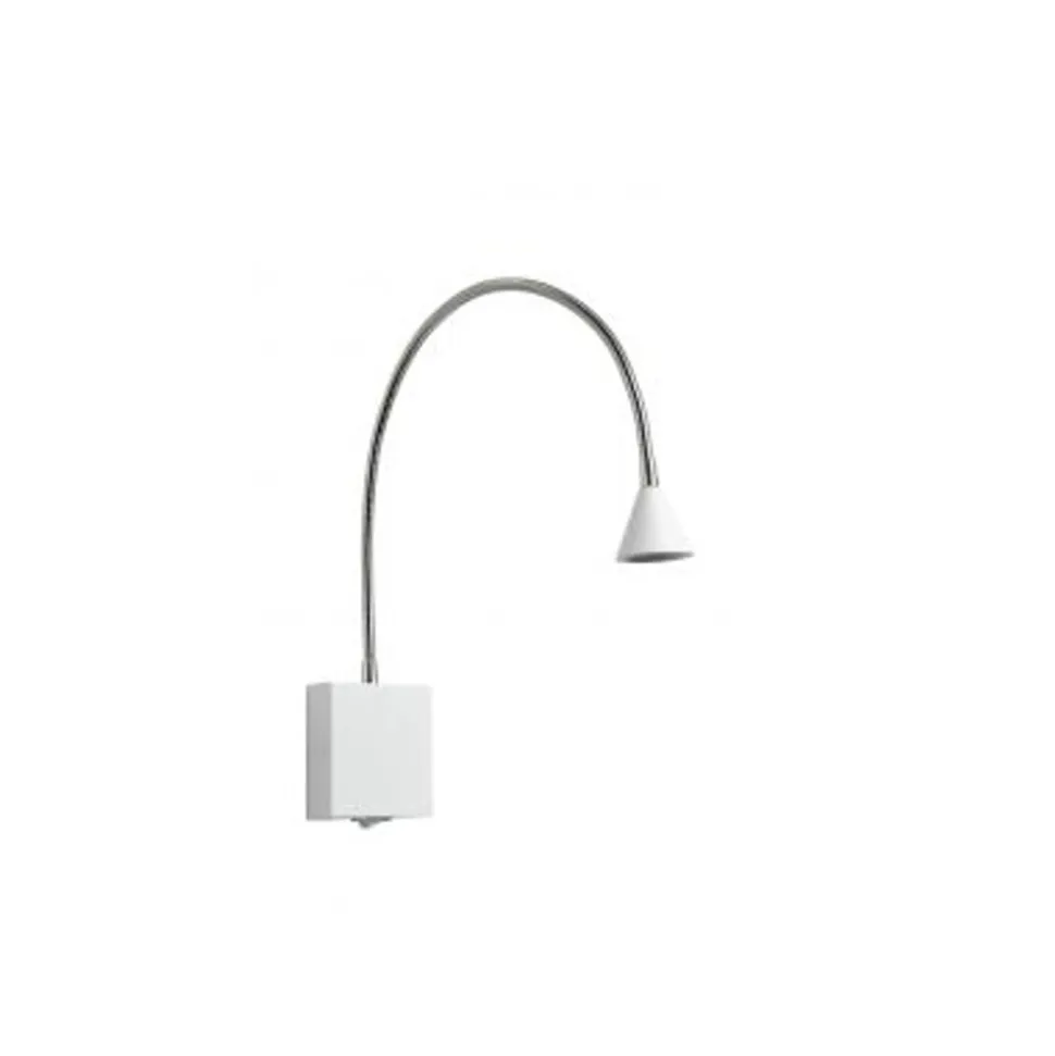 Lucide BUDDY - Bedlamp - LED - 1x3W 4000K - Wit