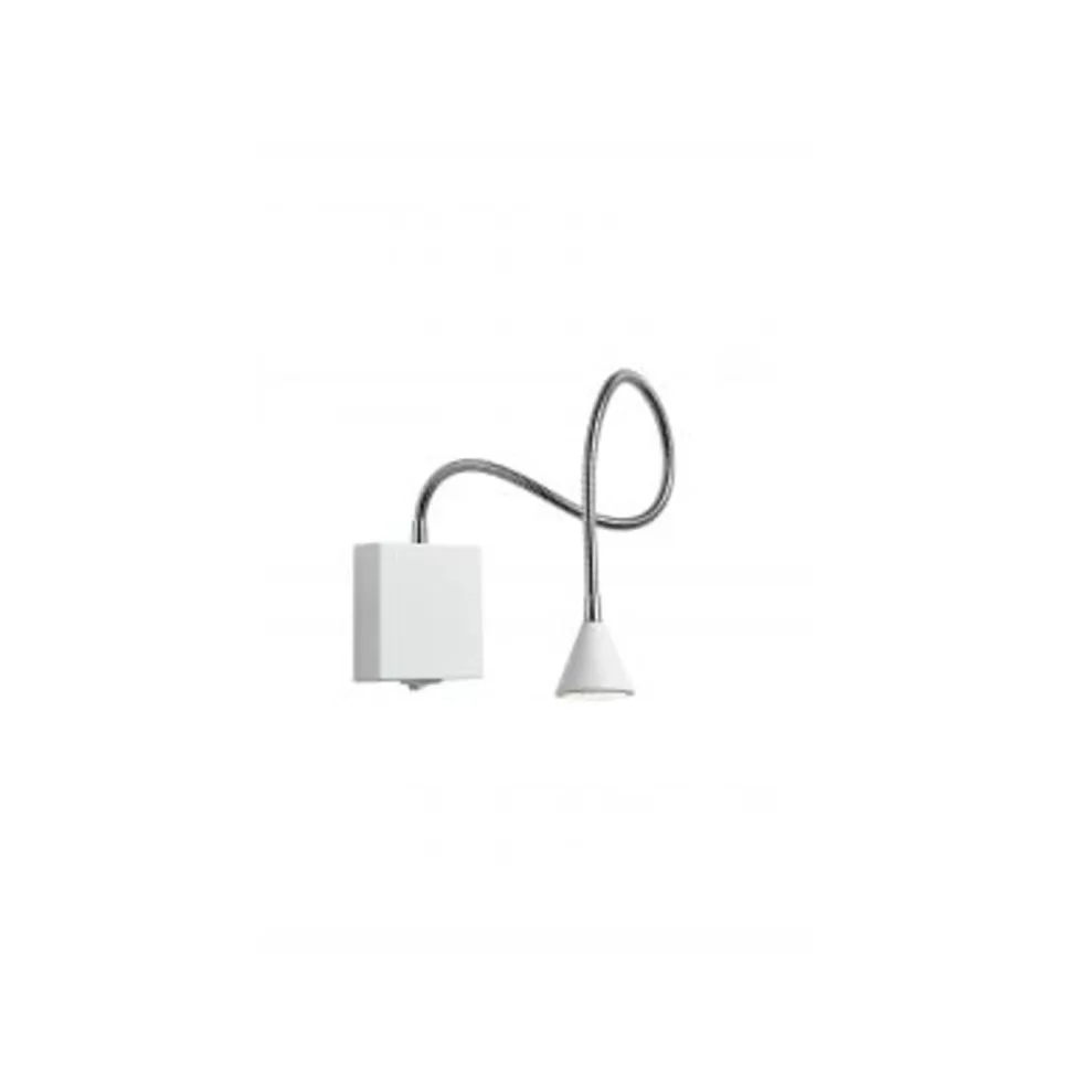 Lucide BUDDY - Bedlamp - LED - 1x3W 4000K - Wit