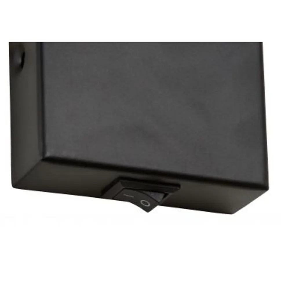 Lucide BUDDY - Bedlamp - LED - 1x3W 4000K - Zwart