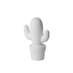 Lucide CACTUS - Tafellamp - Ø 20 cm - 1xE14 - Wit