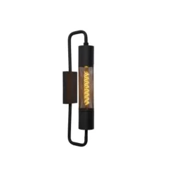 Lucide CALIXT - Wandlamp - 1xE27 - Zwart