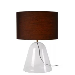 Lucide CAMPANA Tafellamp-Transp.-1xE27-40W-Glas