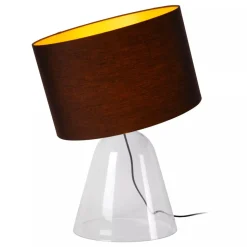 Lucide CAMPANA Tafellamp-Transp.-1xE27-40W-Glas