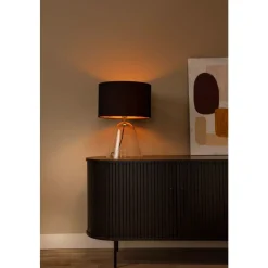 Lucide CAMPANA Tafellamp-Transp.-1xE27-40W-Glas