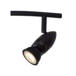 Lucide CARO Plafondspot-Zwart-4xGU10-5W-Metaal