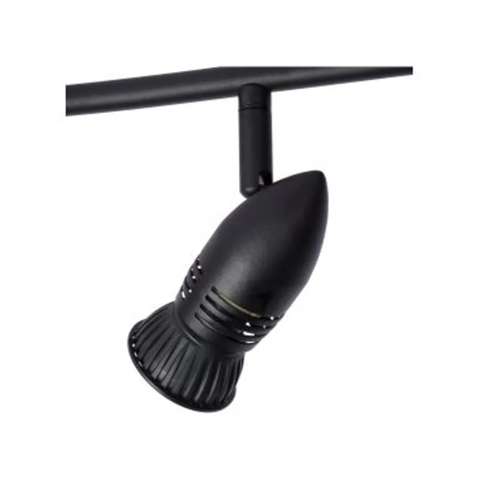 Lucide CARO Plafondspot-Zwart-4xGU10-5W-Metaal