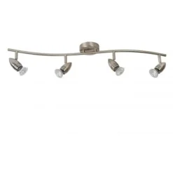 Lucide CARO-LED - Plafondspot - LED - GU10 - 4x5W 2700K - Mat chroom