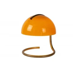 Lucide CATO Tafellamp-Oranje-Ø23,5-1xE27-40W-Glas