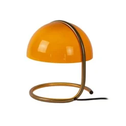 Lucide CATO Tafellamp-Oranje-Ø23,5-1xE27-40W-Glas