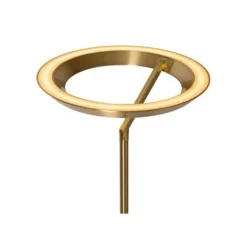 Lucide CELESTE Vloerlamp-Mat Go.-Ø28-LED Dimb.-21W-2700K