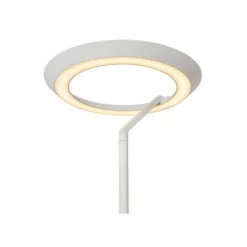 Lucide CELESTE Vloerlamp-Wit-Ø28-LED Dimb.-21W-2700K