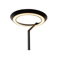 Lucide CELESTE Vloerlamp-Zwart-Ø28-LED Dimb.-21W-2700K
