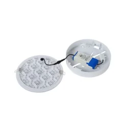 Lucide CERES-LED - Plafonnière Badkamer - Ø 21,5 cm - LED Dimb. - 1x30W 3000K - IP44 - Wit Lucide