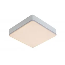 Lucide CERES-LED - Plafonnière Badkamer - LED Dimb. - 1x30W 3000K - IP44 - Wit Lucide