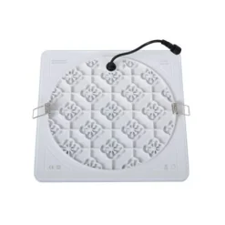 Lucide CERES-LED - Plafonnière Badkamer - LED Dimb. - 1x30W 3000K - IP44 - Wit Lucide