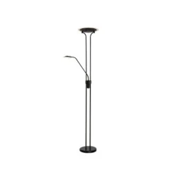 Lucide CHAMPION-LED - Leeslamp - Ø 25,4 cm - LED Dimb. - 3000K - Zwart Lucide