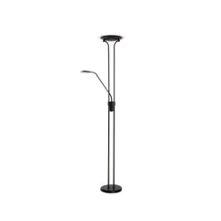 Lucide CHAMPION-LED - Leeslamp - Ø 25,4 cm - LED Dimb. - 3000K - Zwart Lucide