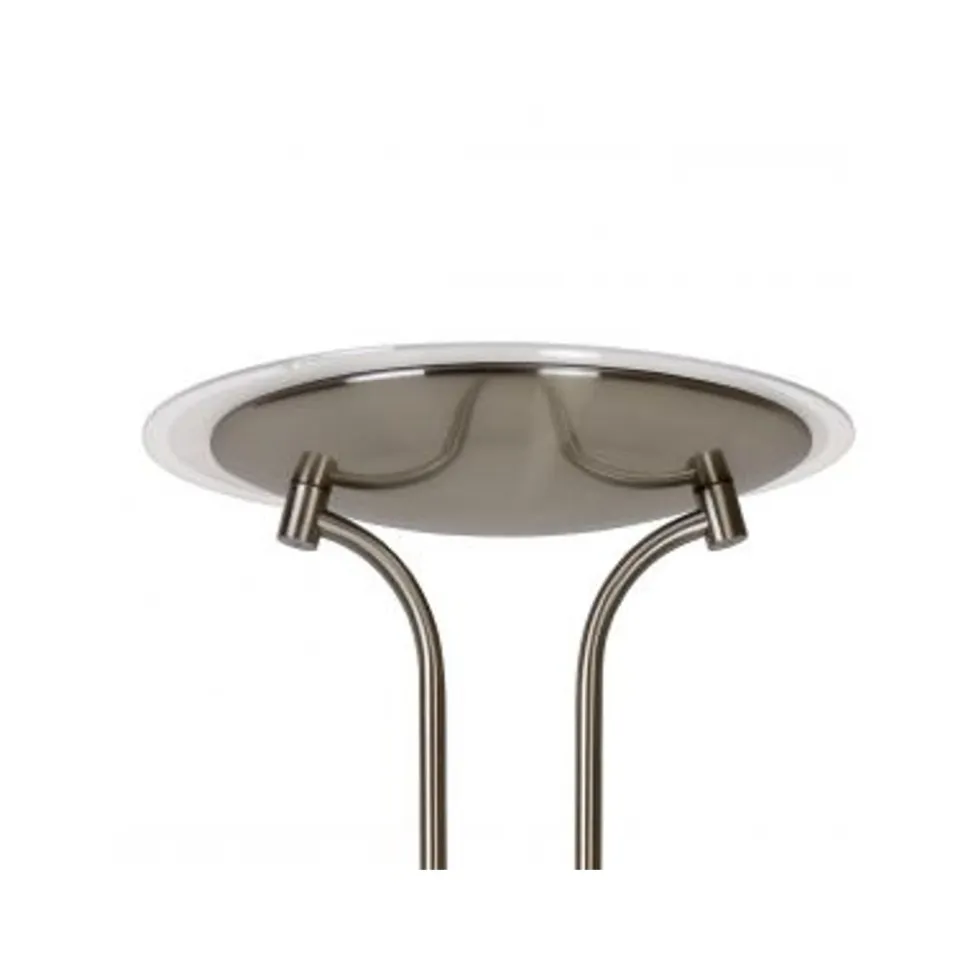 Lucide CHAMPION-LED - Leeslamp - Ø 25,4 cm - LED Dimb. - 3000K - Mat chroom