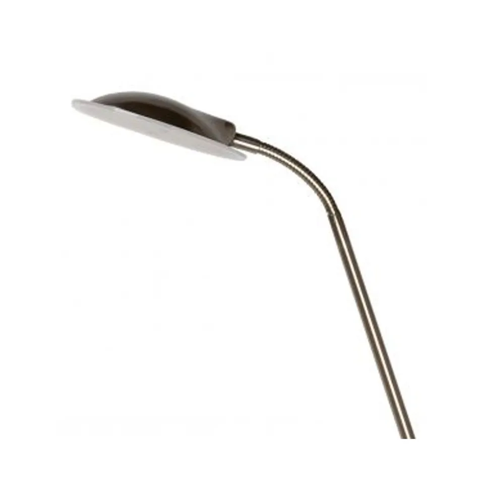 Lucide CHAMPION-LED - Leeslamp - Ø 25,4 cm - LED Dimb. - 3000K - Mat chroom