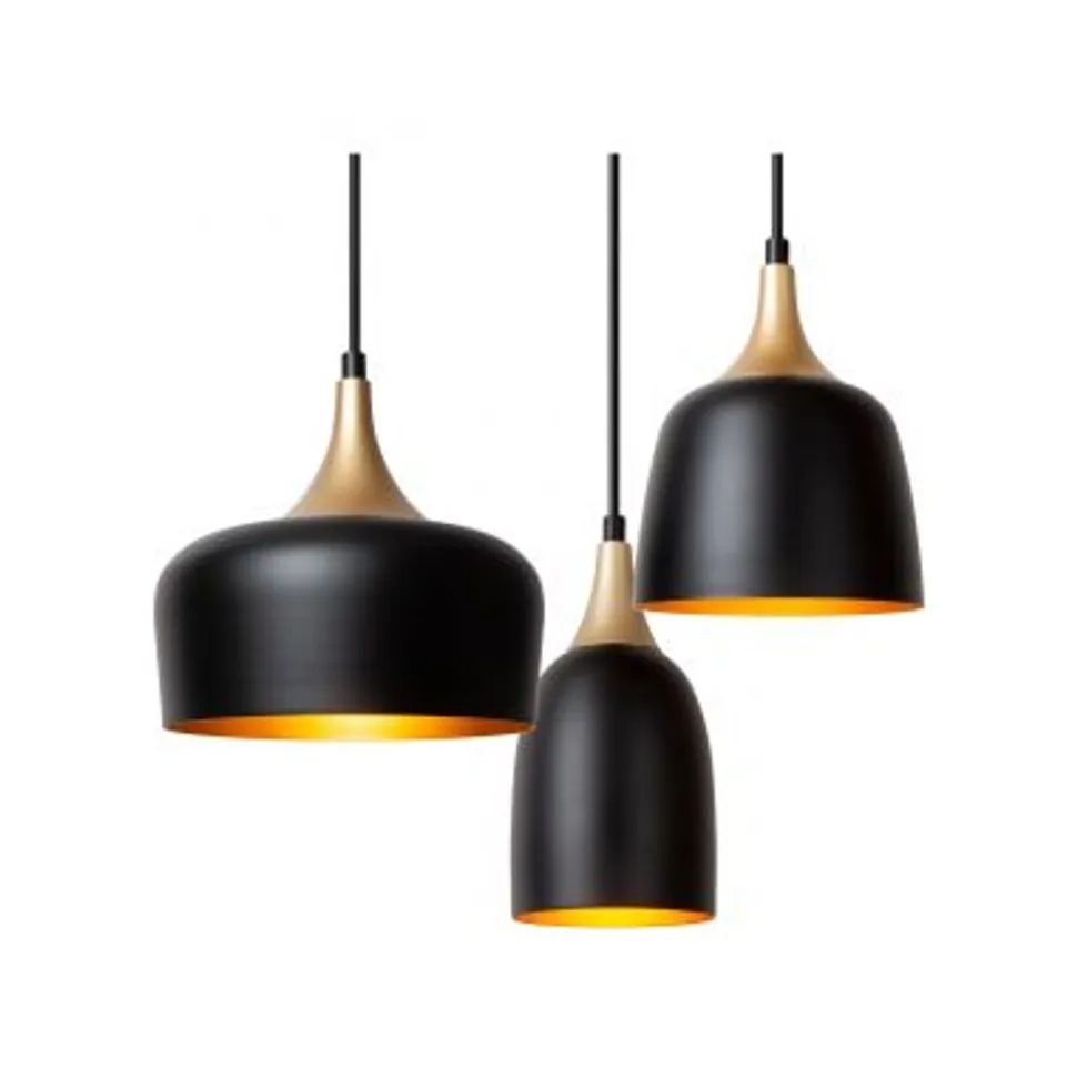 Lucide CHAYANNE Hanglamp-Zwart-8xE14-40W-Alumin.