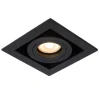 Lucide CHIMNEY - Inbouwspot - 1xGU10 - Zwart Lucide