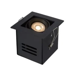 Lucide CHIMNEY - Inbouwspot - 1xGU10 - Zwart Lucide