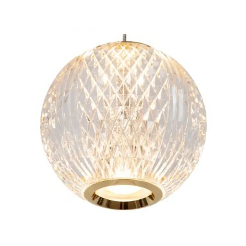 Lucide CINTRA Hanglamp-Transp.-Ø14-LED-5,7W-2700K-Acryli.