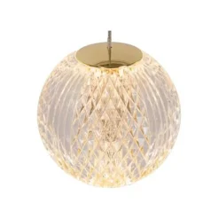 Lucide CINTRA Hanglamp-Transp.-Ø14-LED-5,7W-2700K-Acryli.