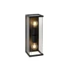 Lucide CLAIRE - Wandlamp Buiten - 2xE27 - IP54 - Antraciet Lucide