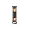 Lucide CLAIRE MINI - Wandlamp Buiten - 2xE27 - IP54 - Antraciet Lucide