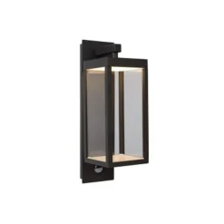 Lucide CLAIRETTE - Wandlamp Buiten - LED - 1x15W 3000K - IP54 - Antraciet