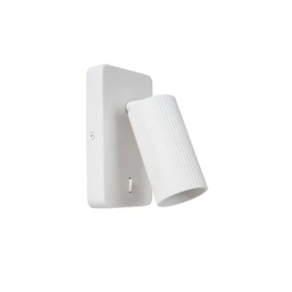 Lucide CLUBS Bedlamp-Wit-1xGU10-40W-Alumin.