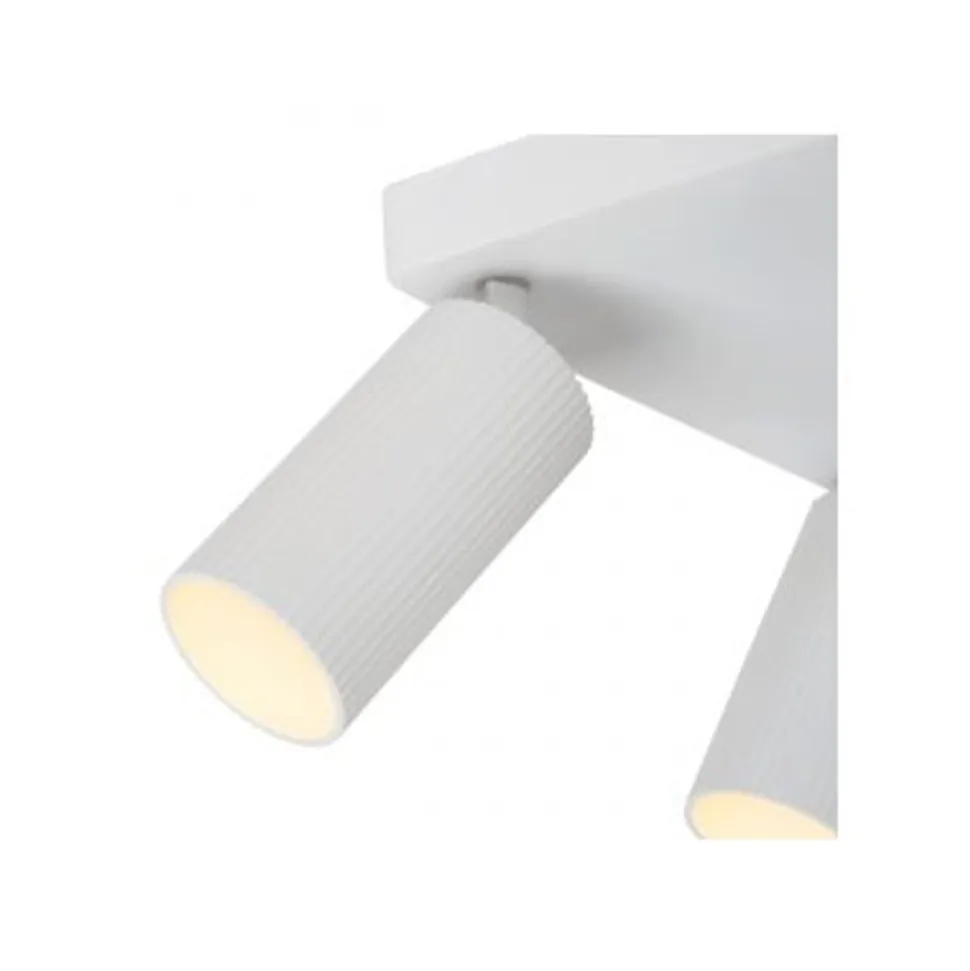 Lucide CLUBS Plafondspot-Wit-4xGU10-40W-Alumin.