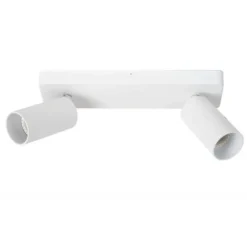 Lucide CLUBS Plafondspot-Wit-2xGU10-40W-Alumin.