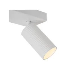 Lucide CLUBS Plafondspot-Wit-2xGU10-40W-Alumin.