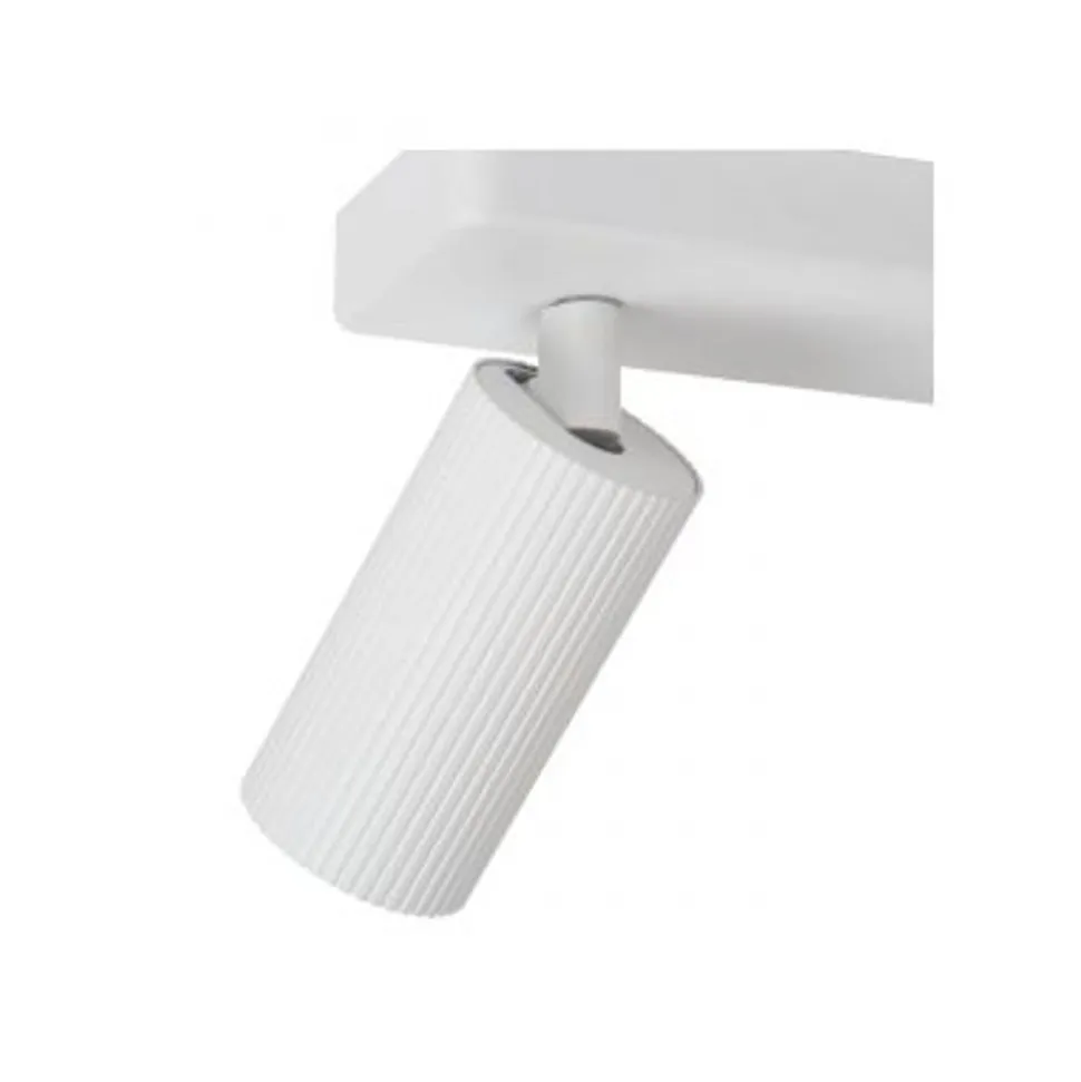 Lucide CLUBS Plafondspot-Wit-2xGU10-40W-Alumin.