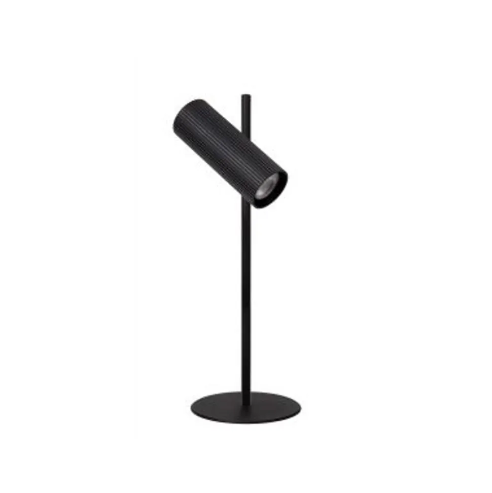 Lucide CLUBS Tafellamp-Zwart-1xGU10-40W-Alumin.