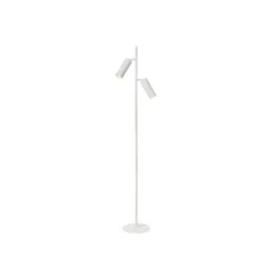 Lucide CLUBS Vloerlamp-Wit-2xGU10-40W-Alumin.
