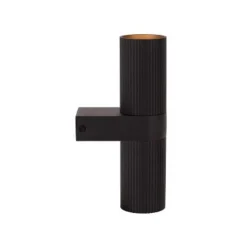 Lucide CLUBS Wandspot-Zwart-2xGU10-40W-Alumin.