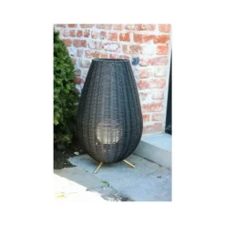 Lucide COLIN IP. Tafellamp Buiten-Zwart-LED Dimb.-3W