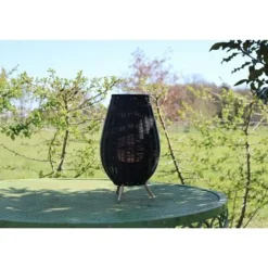 Lucide COLIN IP. Tafellamp Buiten-Zwart-LED Dimb.-3W