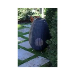 Lucide COLIN IP. Vloerlamp Buiten-Zwart-LED Dimb.-3W