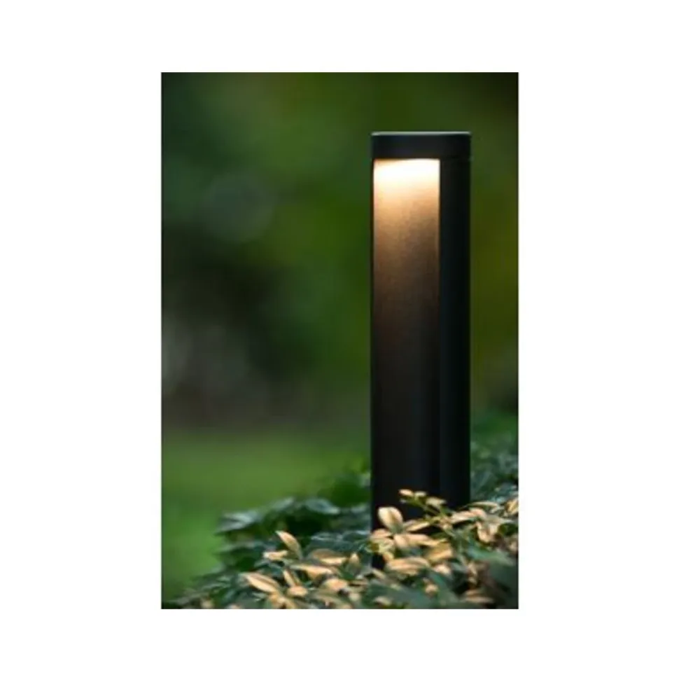 Lucide COMBO - Sokkellamp Buiten - Ø 9 cm - LED - 1x9W 3000K - IP54 - Zwart Lucide