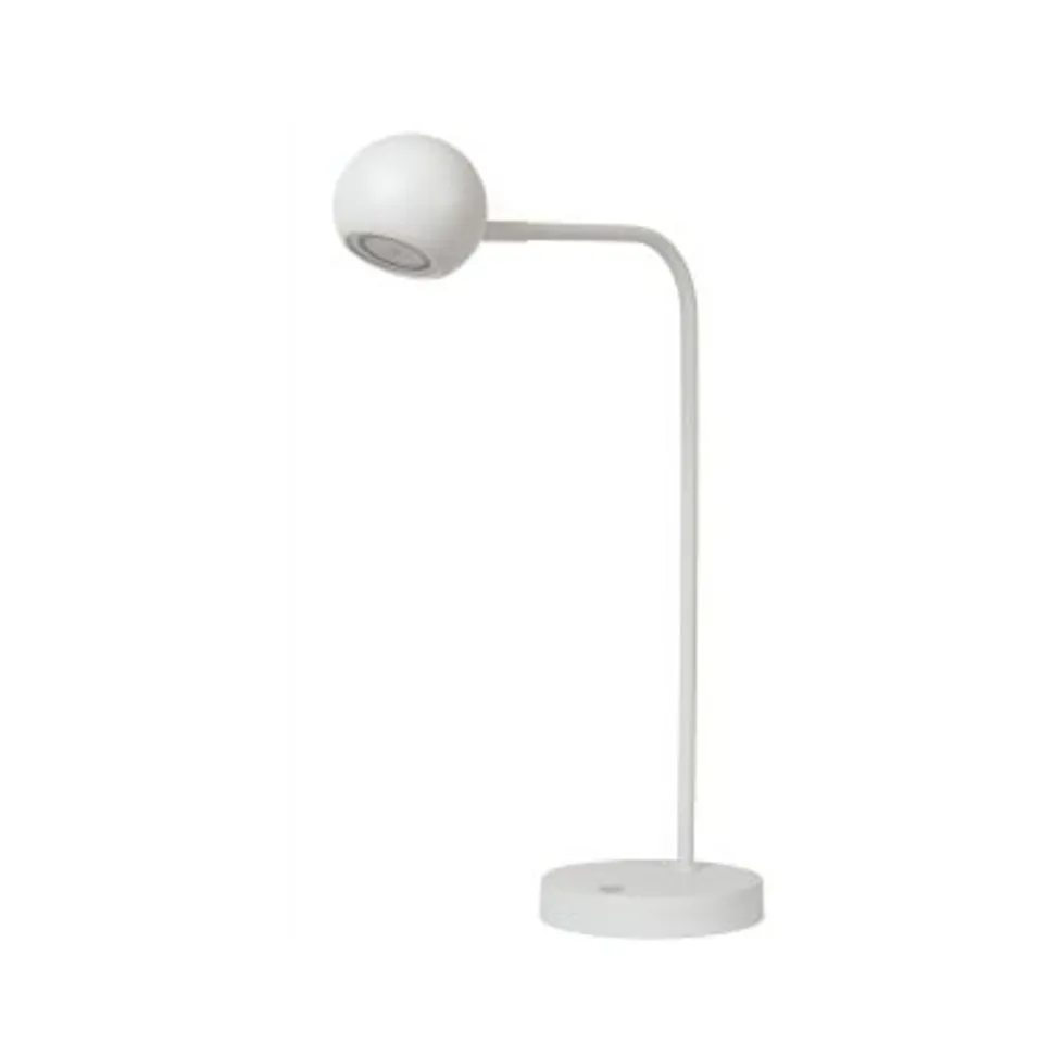 Lucide COMET Tafellamp-Wit-LED Dimb.-3W-2700K-3 StepDim