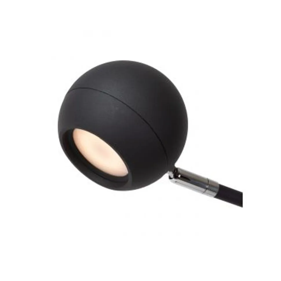 Lucide COMET Tafellamp-Zwart-LED Dimb.-3W-2700K-3 StepDim