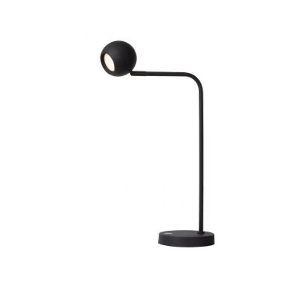 Lucide COMET Tafellamp-Zwart-LED Dimb.-3W-2700K-3 StepDim