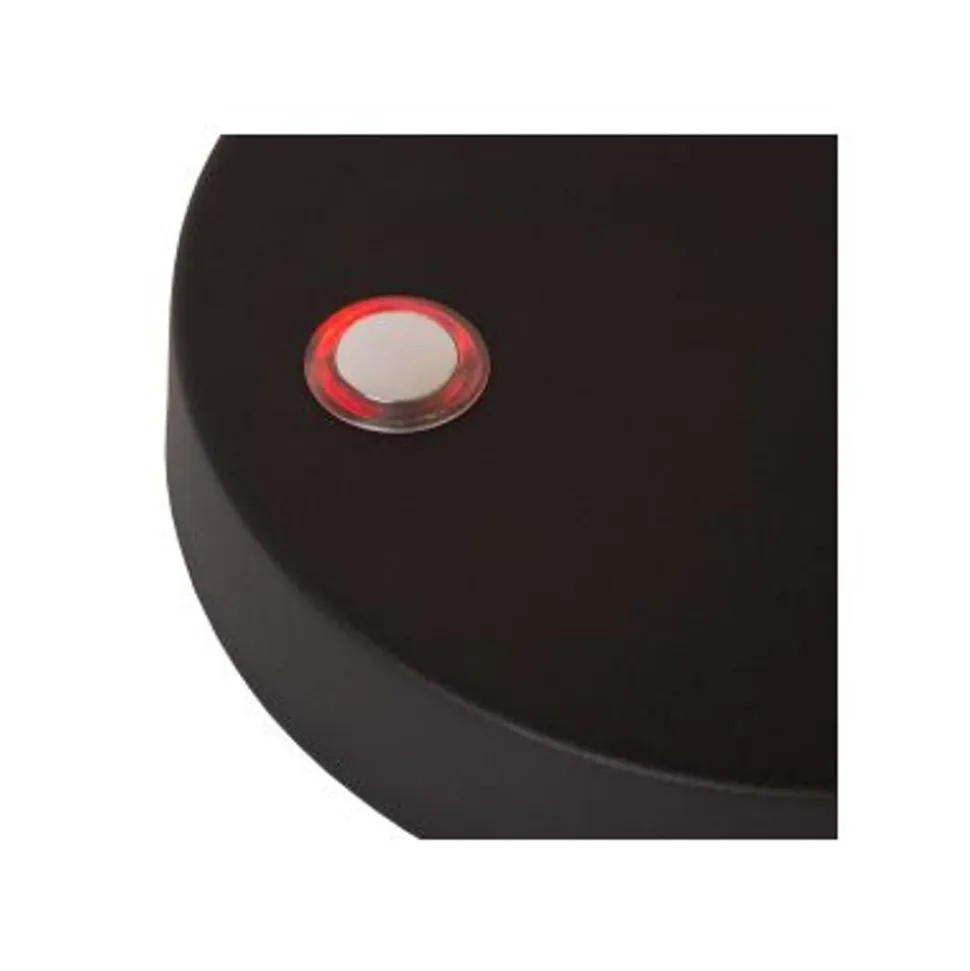 Lucide COMET Tafellamp-Zwart-LED Dimb.-3W-2700K-3 StepDim