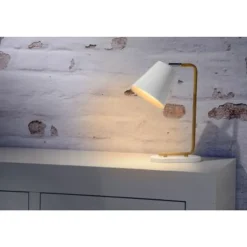 Lucide CONA - Tafellamp - 1xE14 - Wit
