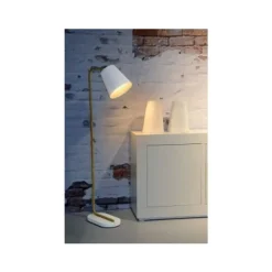 Lucide CONA - Vloerlamp - 1xE27 - Wit