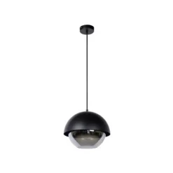 Lucide COOPER - Hanglamp - Ø 30 cm - 1xE27 - Zwart